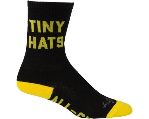 All-City Tiny Hat Society Wool Socks (Black/Yellow)